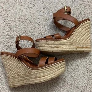 Ralph Lauren purple label brown sandals